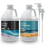 High-Gloss Clear Epoxy Resin Kit - countertops, casting and DIY crafts – feature reference