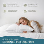Washable Bed Pillow Set detail view 2 for Australian shoppers