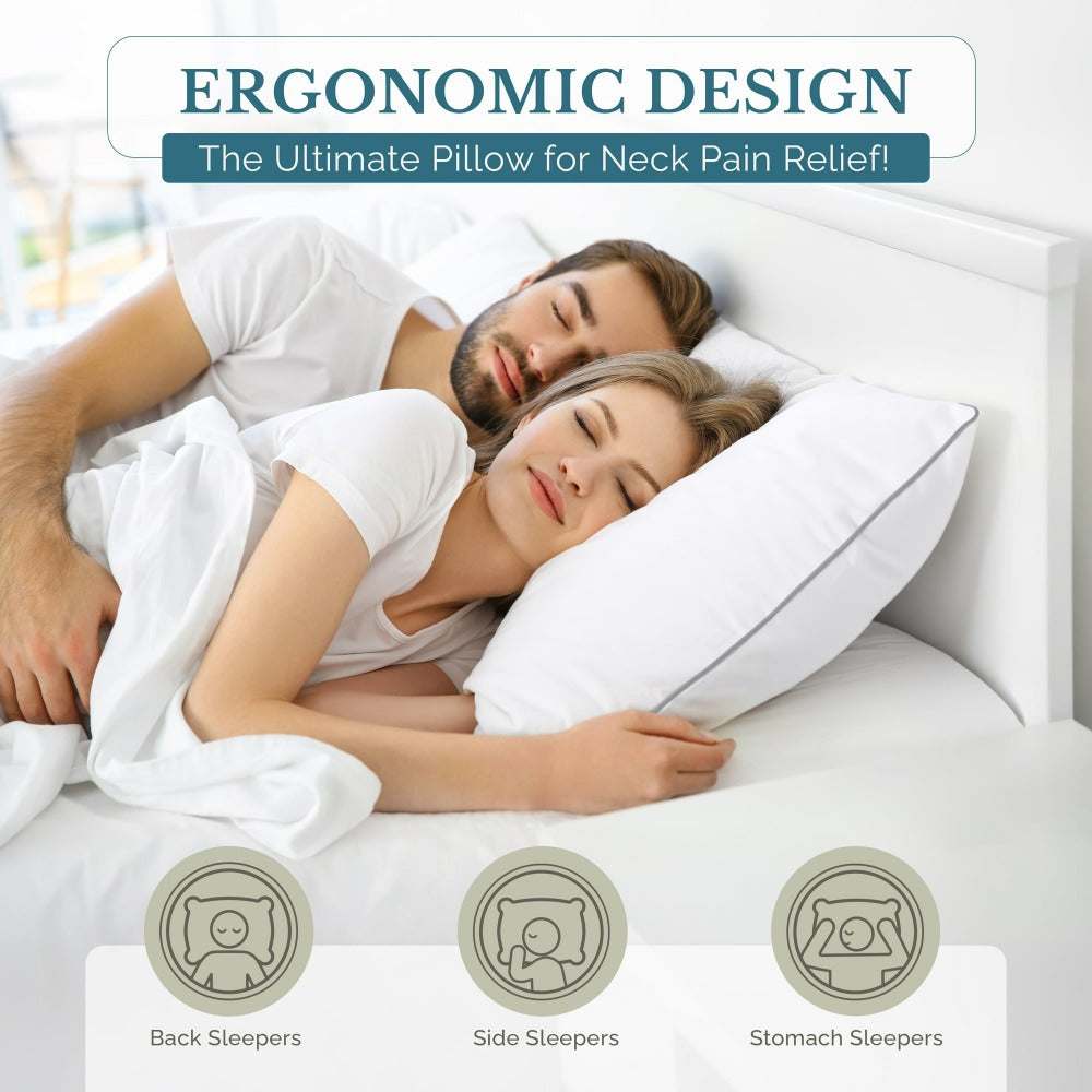 Washable Bed Pillow Set detail view 4 for Australian shoppers