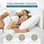 Washable Bed Pillow Set detail view 4 for Australian shoppers