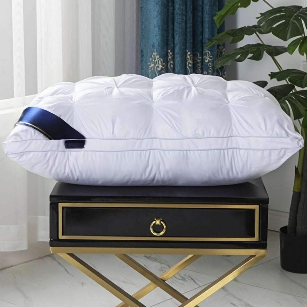 Hotel Quality White Washable Bed Pillow Set - bedroom and guest-room – product detail angle