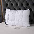 Hotel Quality White Washable Bed Pillow Set - bedroom and guest-room – design and construction details
