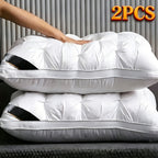 Hotel Quality White Washable Bed Pillow Set - bedroom and guest-room – additional product view 10