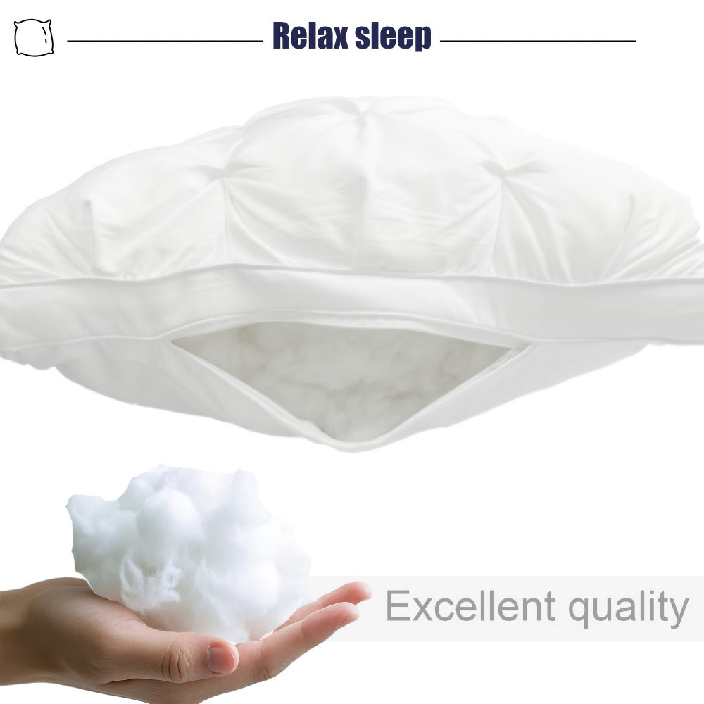 Hotel Quality White Washable Bed Pillow Set - bedroom and guest-room – additional product view 12