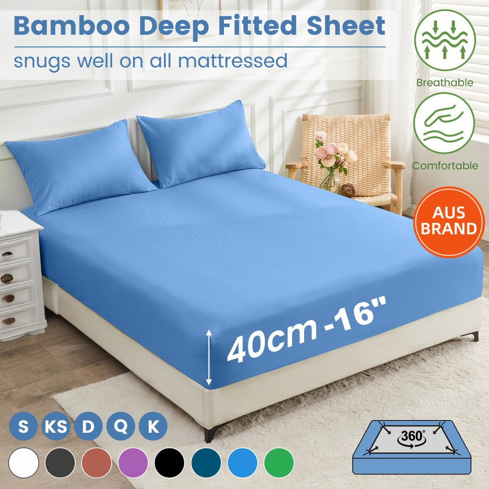 Bamboo Blend Fitted Sheet product detail 19