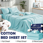 Cotton Bed Sheet Set for Australian bedrooms