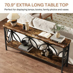 Inch Narrow Console Table – Entryway Storage & Sofa Display – additional product view