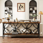 Inch Narrow Console Table – Entryway Storage & Sofa Display – design and construction details