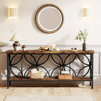 Inch Narrow Console Table – Entryway Storage & Sofa Display – feature reference
