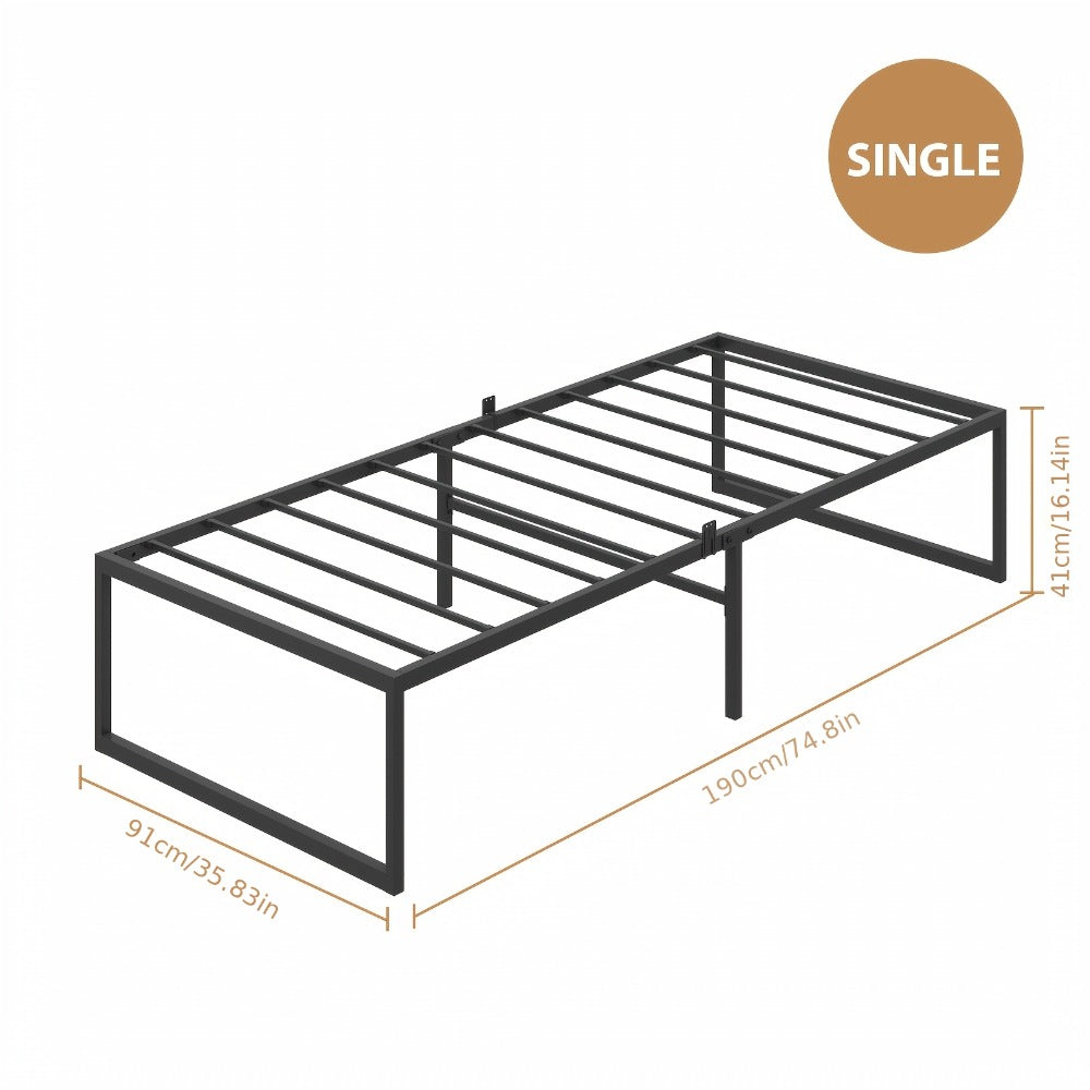 Industrial Metal Bed Frame Base product detail 3
