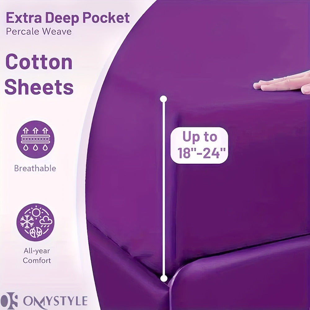 Cotton Blend Bed Sheet Set product detail 10
