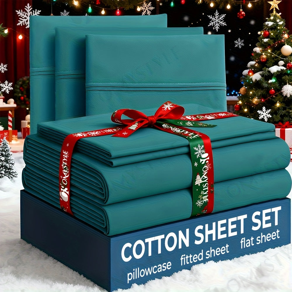 Cotton Blend Bed Sheet Set product detail 28