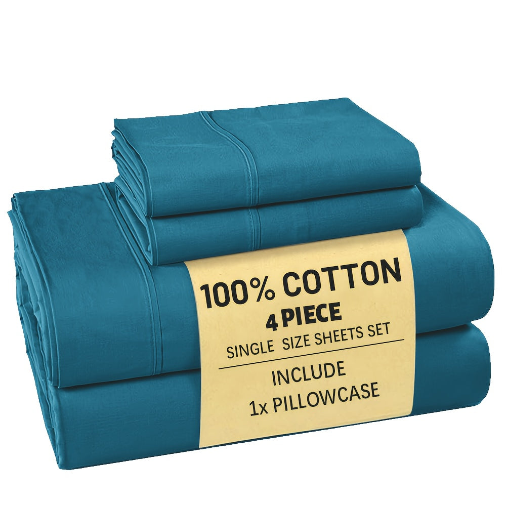Kids' 2200TC Sheet Set – 3/4-Piece 40cm Deep-Pocket Bedding – additional product view 101