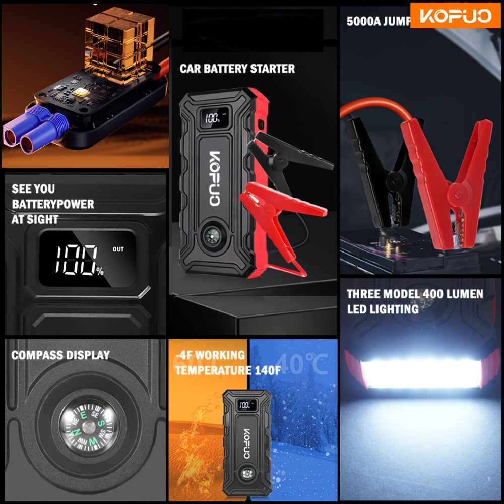 KONPCOIU Portable Car Jump Starter product detail 12