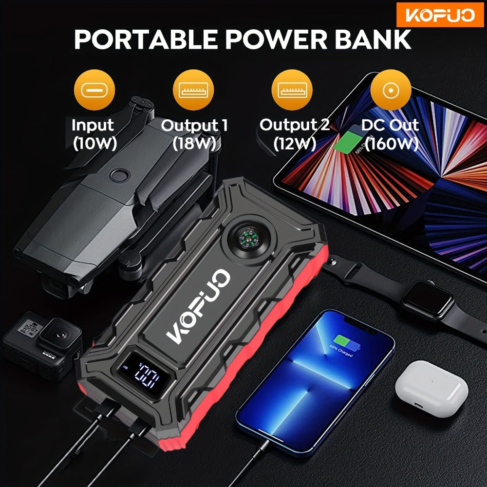 KONPCOIU Portable Car Jump Starter product detail 5