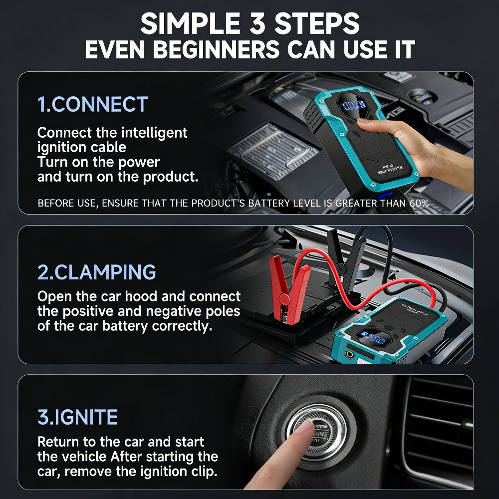 KOPUO Portable Car Jump Starter product detail 11