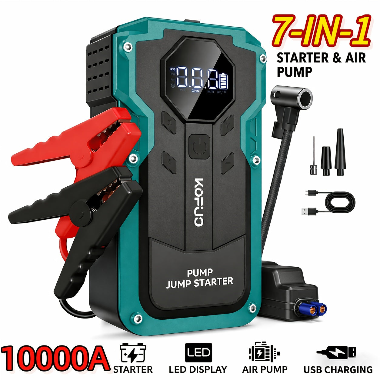 KOPUO Portable Car Jump Starter product detail 24