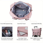 Large Capacity Expandable Travel Duffel Bag product detail 21