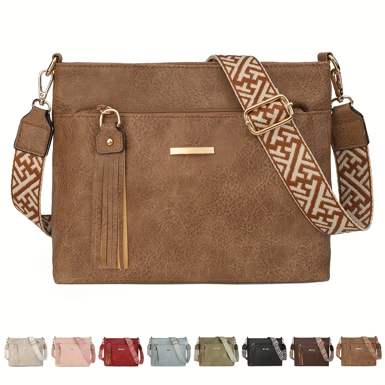 Large Capacity  Crossbody Bag in the selected style or colour