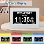 Large Digital Calendar Clock and Photo Frame detail view 3 for Australian shoppers