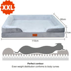 Large Memory Foam Dog Sofa Bed detail view 2 for Australian shoppers