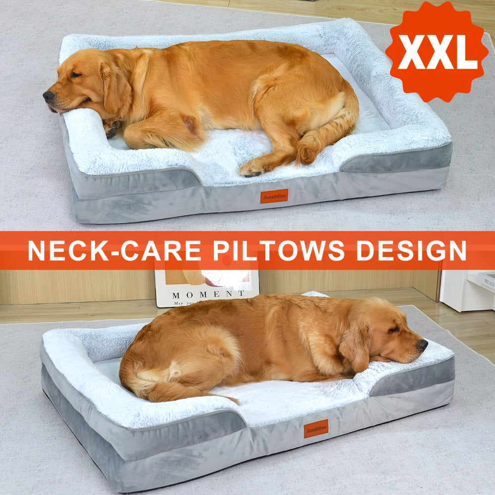 Large Memory Foam Dog Sofa Bed detail view 5 for Australian shoppers
