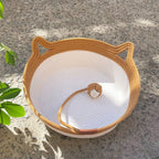 Large Natural-Fabric Cat and Dog Bed product detail 6