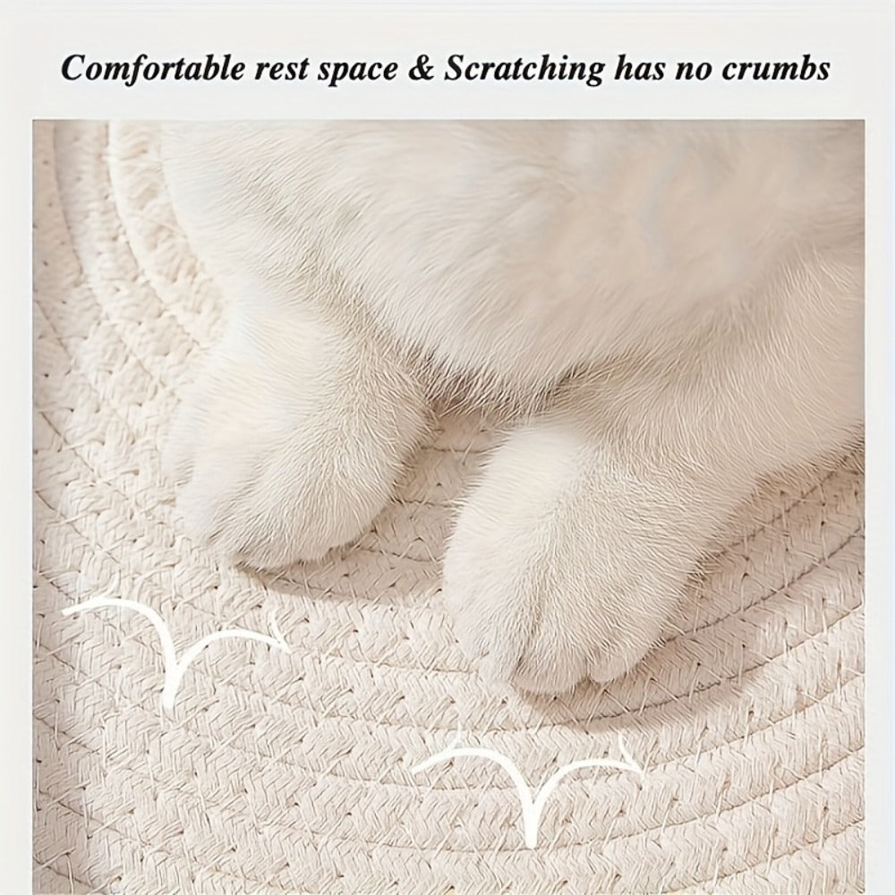 Large Natural-Fabric Cat and Dog Bed product detail 8