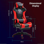 Leather Black Gaming Chair product detail 2