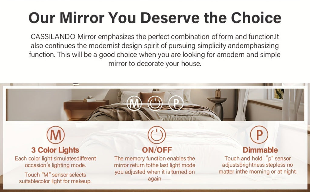 LED Makeup Mirror detail view 14 for Australian shoppers
