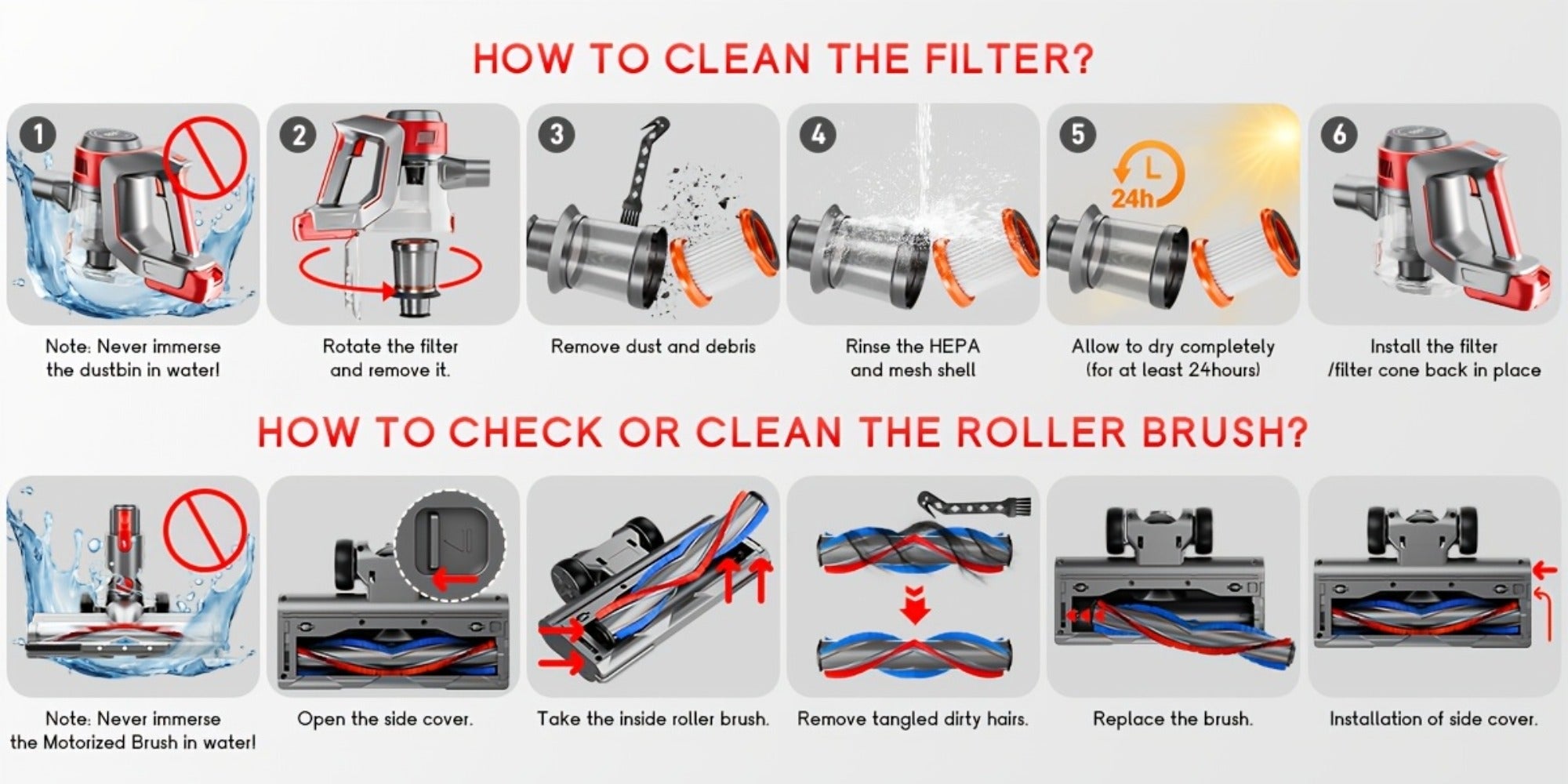 70KPa Cordless Stick Vacuum Cleaner detail view 17 for Australian shoppers