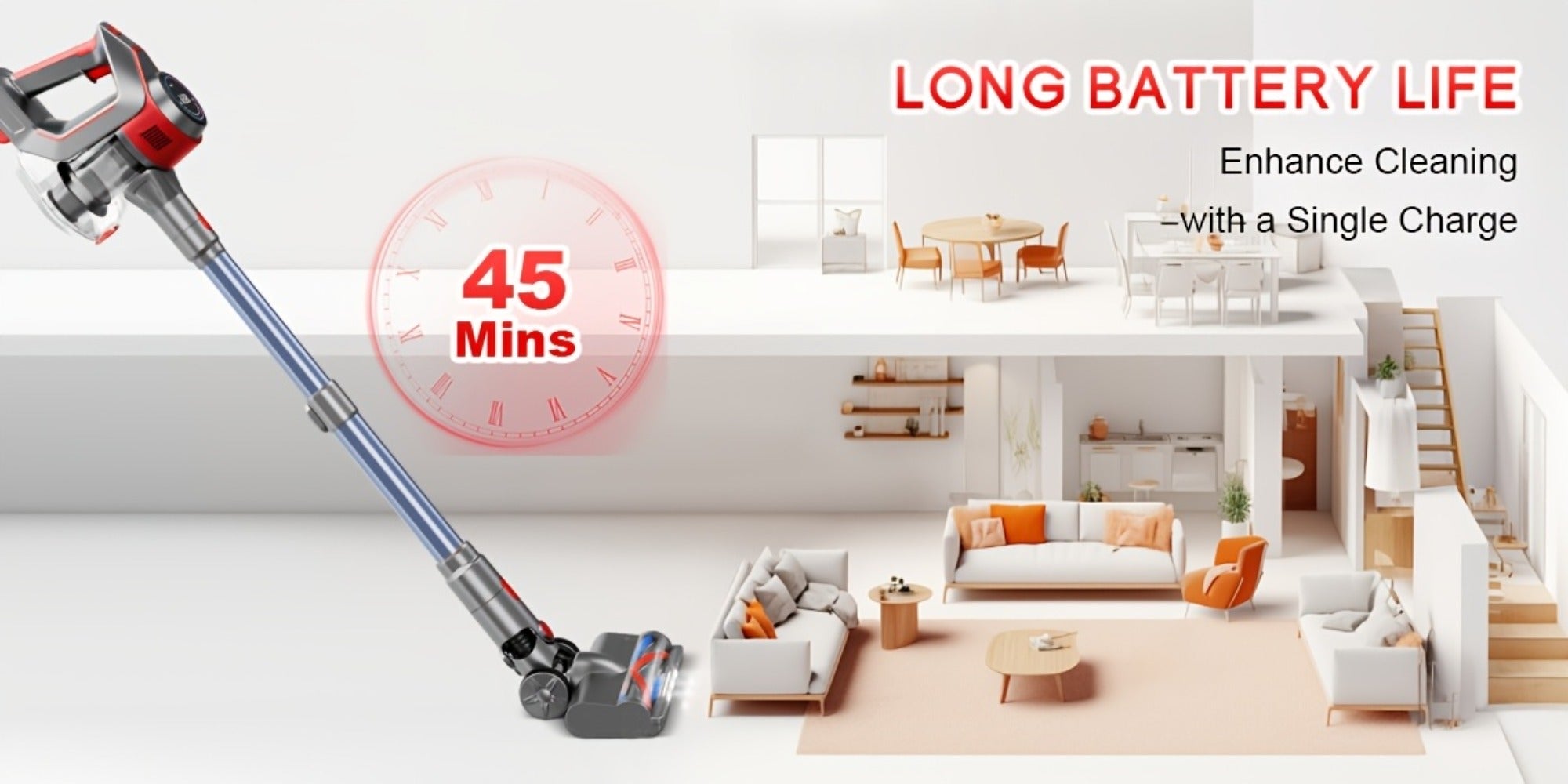 70KPa Cordless Stick Vacuum Cleaner detail view 18 for Australian shoppers