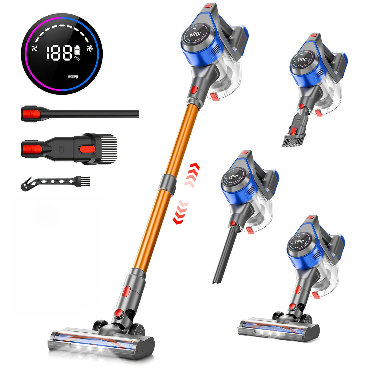70KPa Cordless Stick Vacuum Cleaner detail view 20 for Australian shoppers