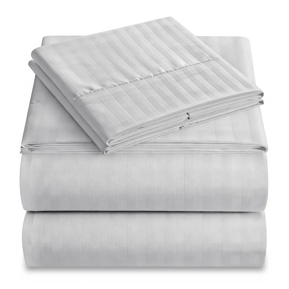 Luxury Striped Deep-Pocket Sheet Set detail view 11 for Australian shoppers
