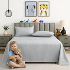 Luxury Striped Deep-Pocket Sheet Set detail view 12 for Australian shoppers