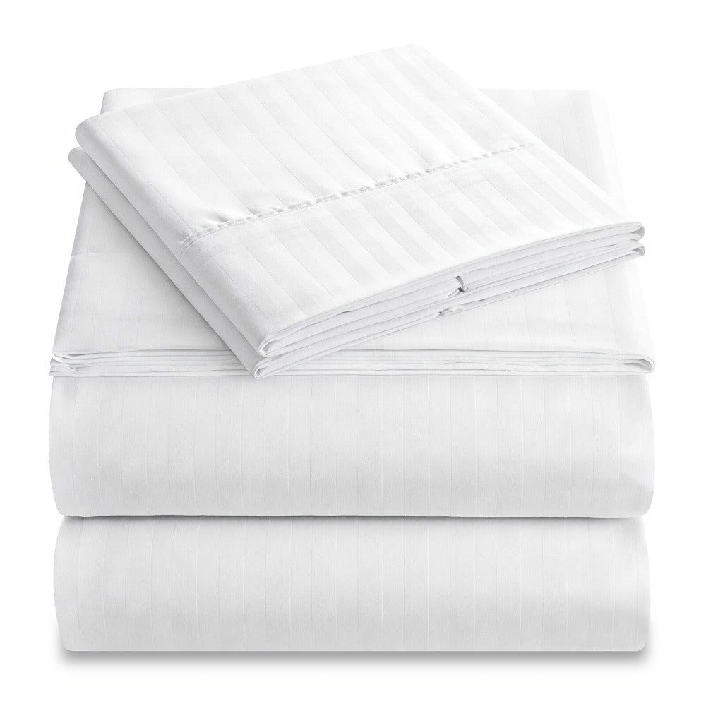 Luxury Striped Deep-Pocket Sheet Set detail view 13 for Australian shoppers