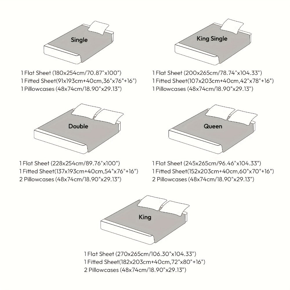 Luxury Striped Deep-Pocket Sheet Set detail view 14 for Australian shoppers
