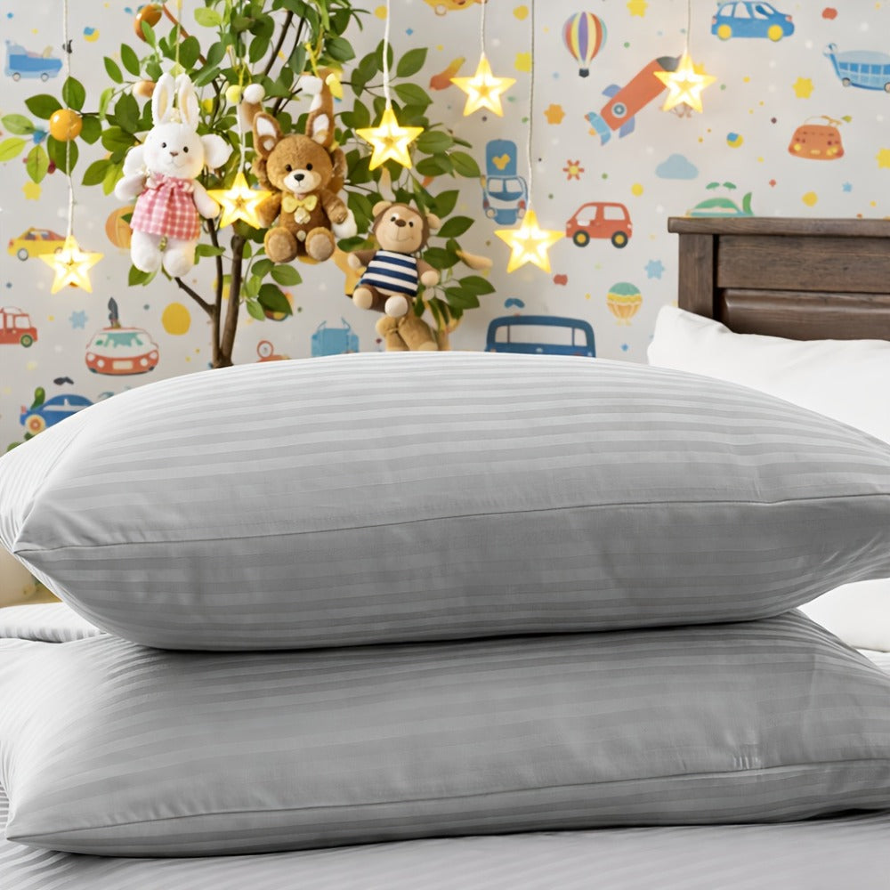 Luxury Striped Deep-Pocket Sheet Set detail view 21 for Australian shoppers