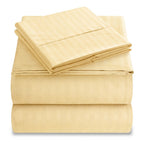 Luxury Striped Deep-Pocket Sheet Set detail view 5 for Australian shoppers