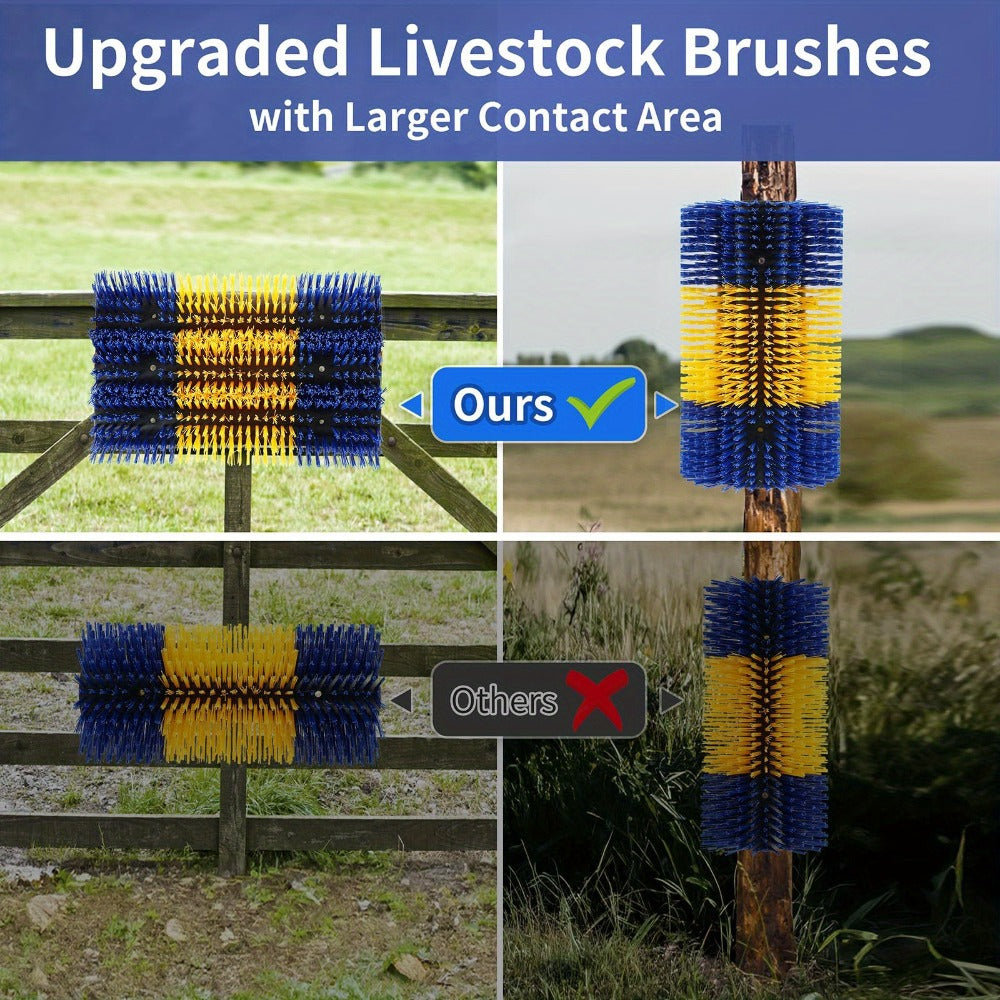 Livestock Wall Scratching Brush - horses, cattle, goats and farm – additional product view 10