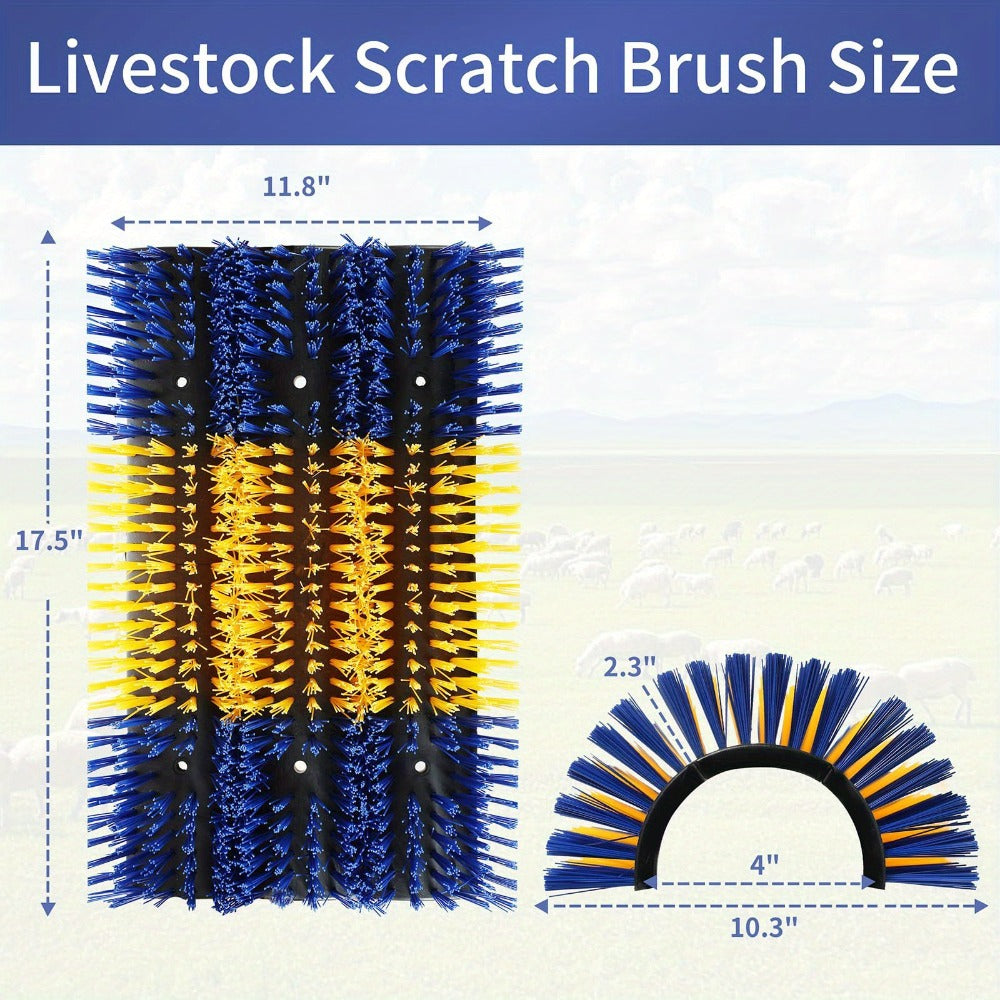 Livestock Wall Scratching Brush - horses, cattle, goats and farm – additional product view 13
