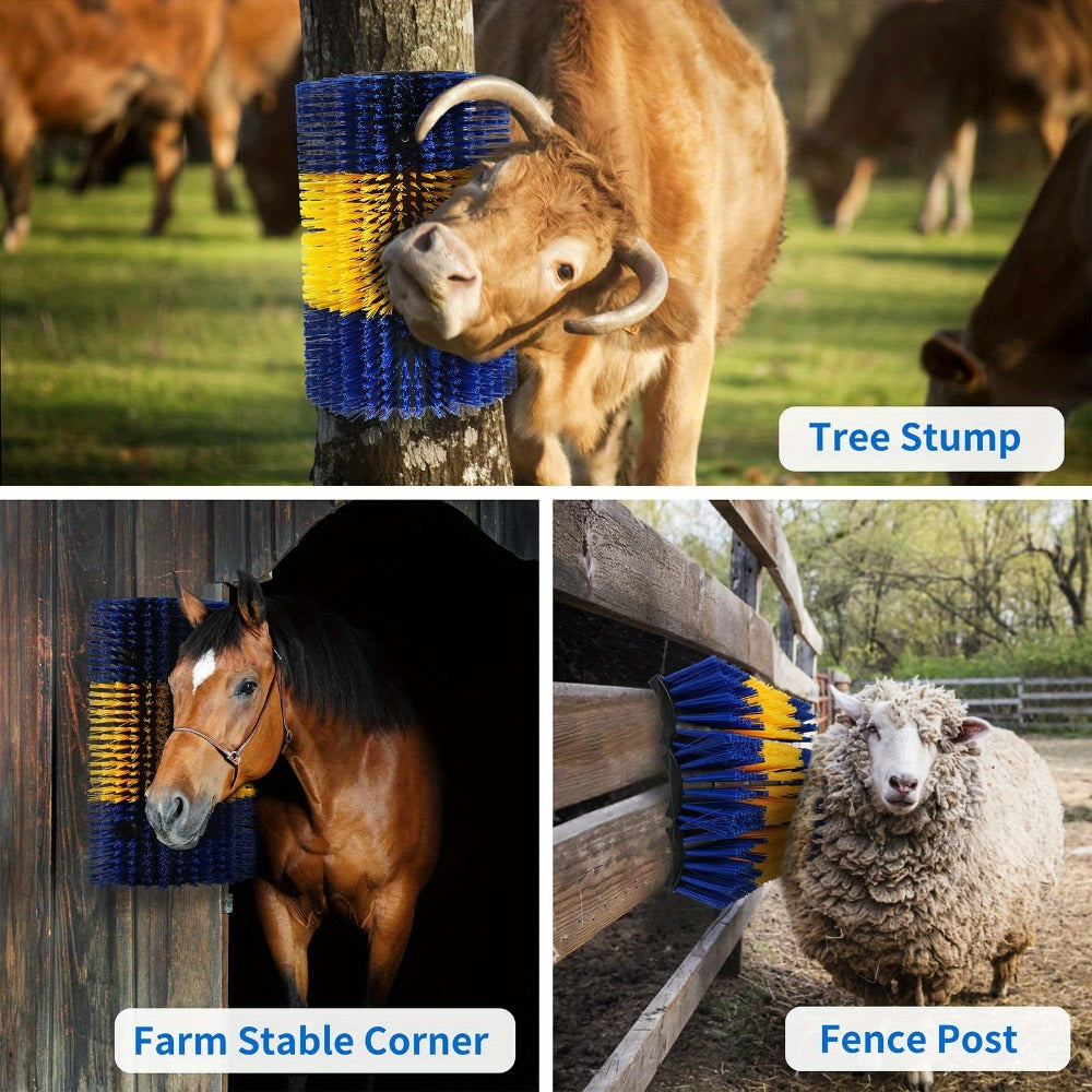Livestock Wall Scratching Brush - horses, cattle, goats and farm – additional product view 14