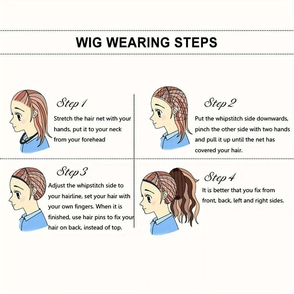 Long Wavy Synthetic Wig - costumes and fashion styling – additional product view 9