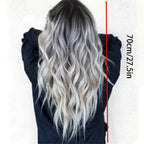 Long Wavy Synthetic Wig - costumes and fashion styling – feature reference