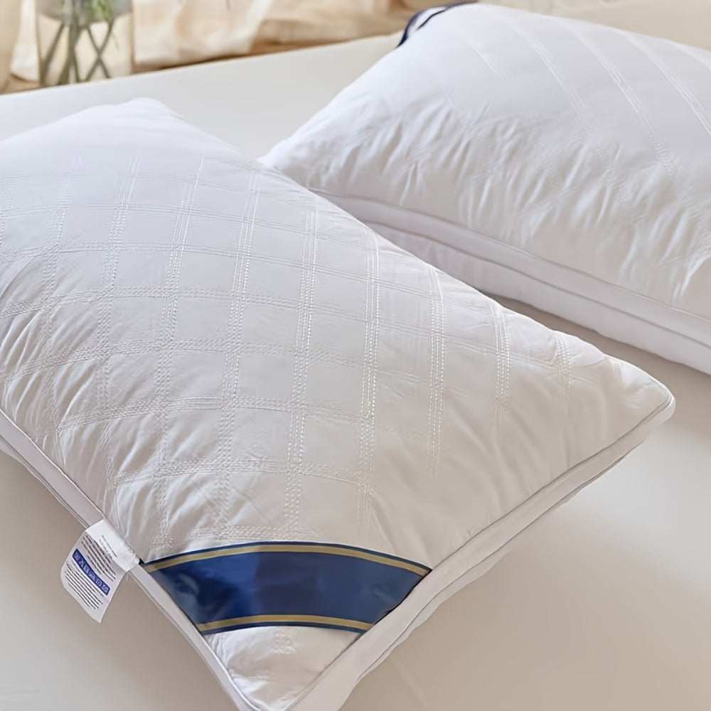 Luxury Hotel Pillow Set - 2pcs for Everyday Use – alternate design view