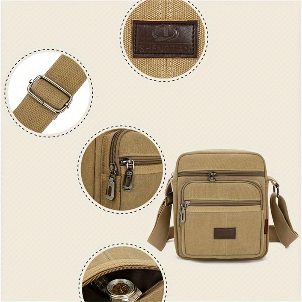 Canvas Messenger Bag product detail 7