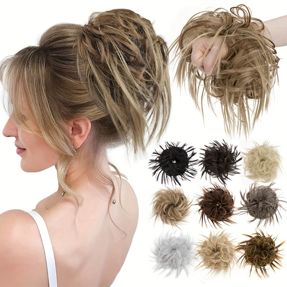 Messy Bun Hairpiece in the selected style or colour