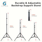 Adjustable Photography Backdrop Stand Kit detail view 4 for Australian shoppers