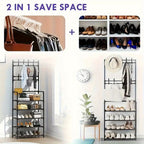 Five-Tier Shoe, Hat and Coat Storage Rack detail view 6 for Australian shoppers
