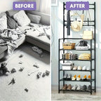 Five-Tier Shoe, Hat and Coat Storage Rack detail view 2 for Australian shoppers